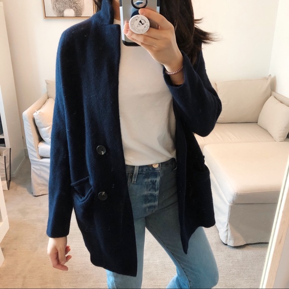 Madewell Sweaters - Madewell Sweater Wool Coat Cardigan XS